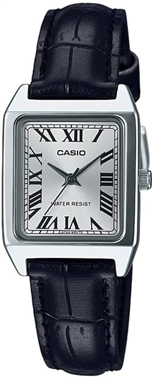 

CASIO Стандартные кварцевые женские часы Серебристо-черные Overseas Модель [Casio] LTP-V007L-7B1 [Товар]