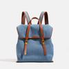 2025 Summer New Niche Handheld Fashion Commuter Large Capacity Backpack Denim Canvas Briefcase Laptop Bag