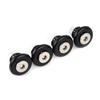 Bushing Pad ABS Black CNC Aluminum Alloy Motorcycle