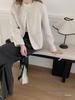 Double-Sided Cashmere Coat for Women - Spring & Autumn Fashion, Casual Small Size, Round Neck