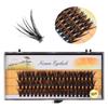 0.07mm Thickness 40D False Eyelashes DIY Lash Extension  for Beginners Self Application At Home