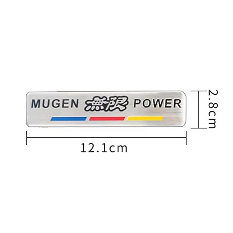 pgnkd1 Car Logo Aluminum Label Stickers Decorative Accessories For Honda Civic Fit Jazz Accord Pilot CRV Odyssey Passport City Shuttle
