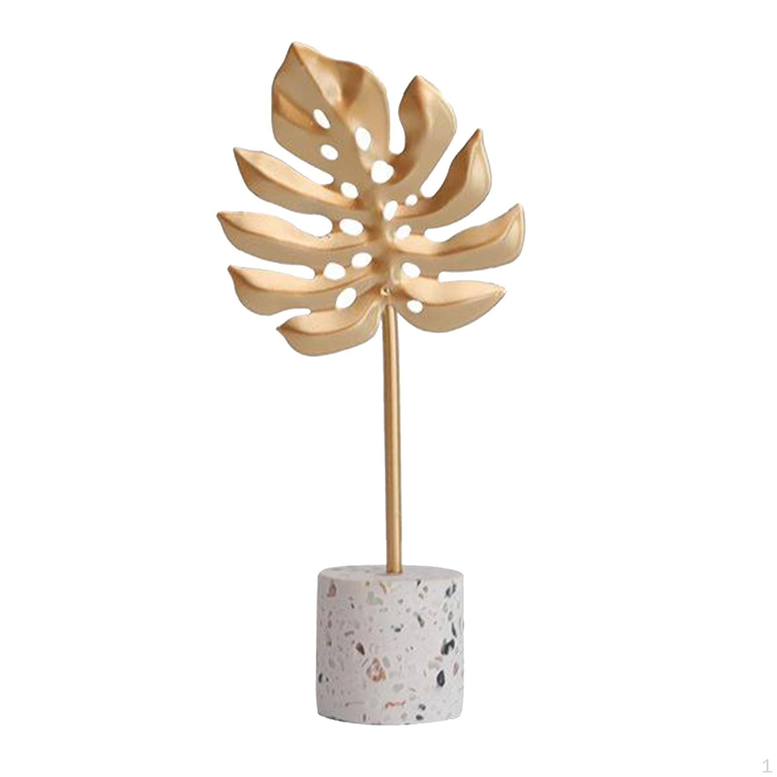 

Creative Golden Leather Resin Crafts Ornaments Home Entrance Cabinet Office Statues Figures 9x9x19.5cm