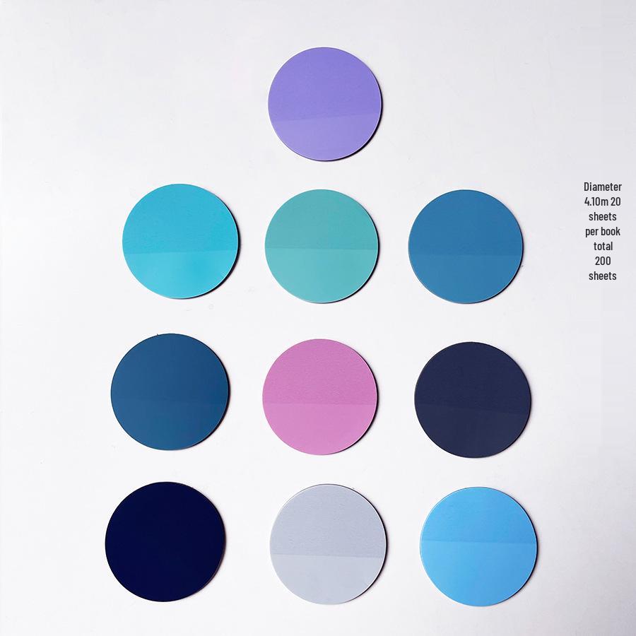 Triangle & Round Segmented Pull-out Strong Adhesive Sticky Notes for Memos