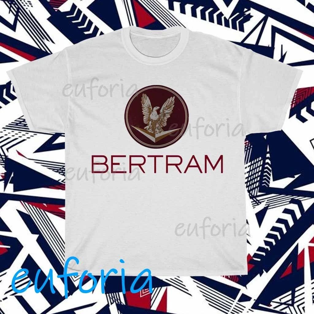 New Bertram Boats Logo T-Shirt Funny Size S to 5XL L