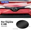 Black Car Emblem Vinyl Tint Film Sticker For Toyota C‑HR ‑ LHD RHD Smoked Badge Decal Auto Exterior Accessories