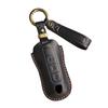 For Porsche Luxury Leather Car Key Cover Macan 718 Cayenne Paramera 911 958 Taycan Car Key Fob Key Outer Ring