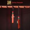 Rosewood Carving Fortune Keychain & Necklace: Retro Pendant for Men & Women