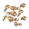 40Pcs Durable Stainless Steel Lobster Clasp for Bracelets and Necklaces Various Sizes Jewelry Making Kits Supplies