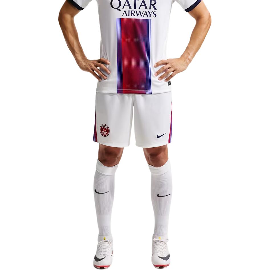 Nike Paris Saint Germain Fußballhose Herren Weiß/Collegiate Marine