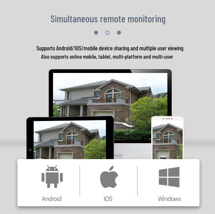 Wireless 4/8-Channel CCTV Monitoring Kit with Screen & 3MP WiFi Cameras