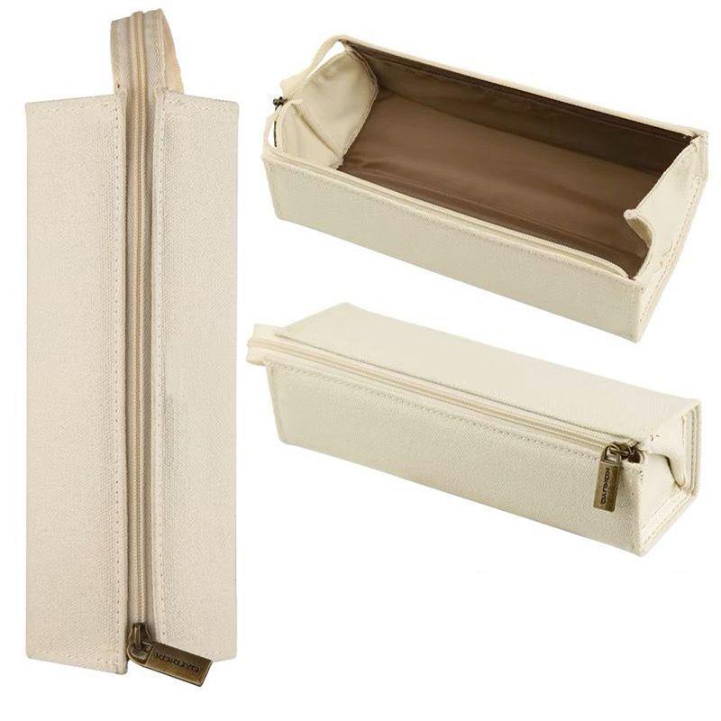 Double-Open Japanese Pencil Case with Large Capacity for Students