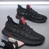 Herrenschuhe Sommer atmungsaktiv dünnes Mesh ausgehöhlte Meshschuhe Sport lässig Herren Laufschuhe leichtgewichtige Deodorant-Schuhe