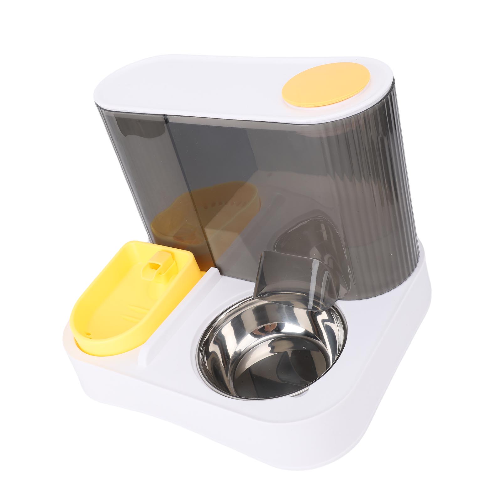 2 In 1 Dog Food Feeder and Water Dispenser Leakproof   Lasting Freshness Automatic Pet Feeder for Cats Dogs