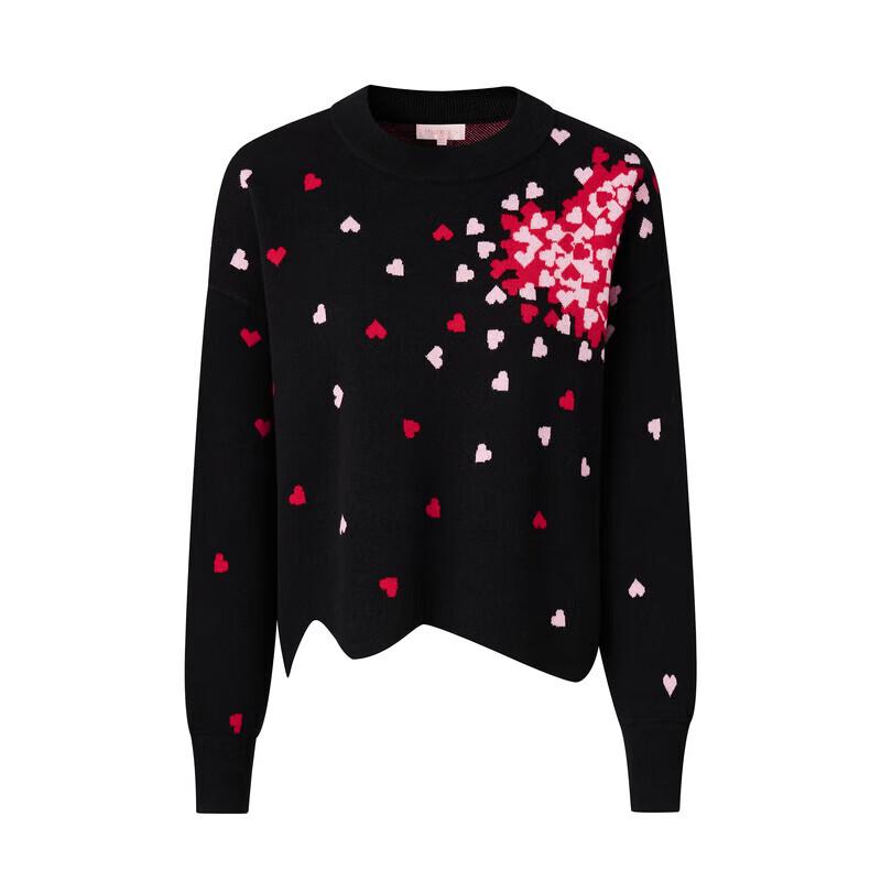 PORTS Women's Striped Knit Wool Cashmere Pullover