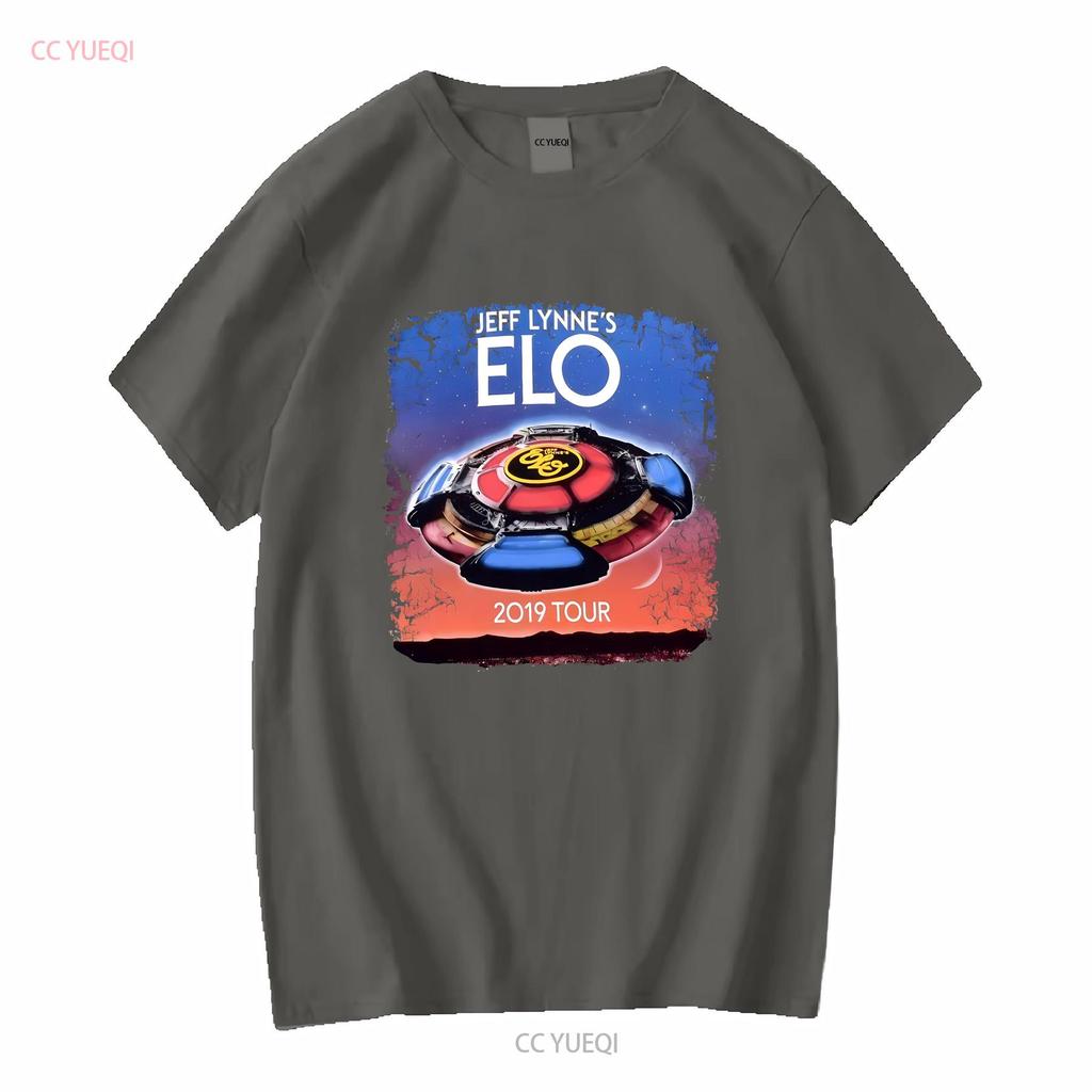 2019 Jeff Lynne S ELO Electric Light Orchestra Tour T Shirt Large Long or Short Sleeves Vintage Washed Fashion