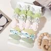 16pcs Girl Bow Hair Clips Cute Candy Color New Year New Style BB Clips Bowknot Kid Hairpins Barrettes Baby Hair Accessories Gift