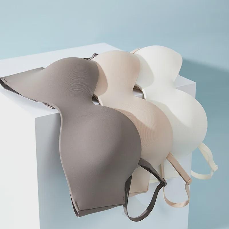 Sleek Strapless Non-Slip Tube Top Bra: Invisible, Seamless, and Supportive Without Underwire