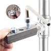 4/6 point faucet angle valve wire extractor water pipe breakage broken wire slide tooth broken end removal tool accessory set