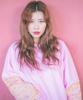 Asiha M [S/S] Five-Clawed Dragon Sweatshirt Pink