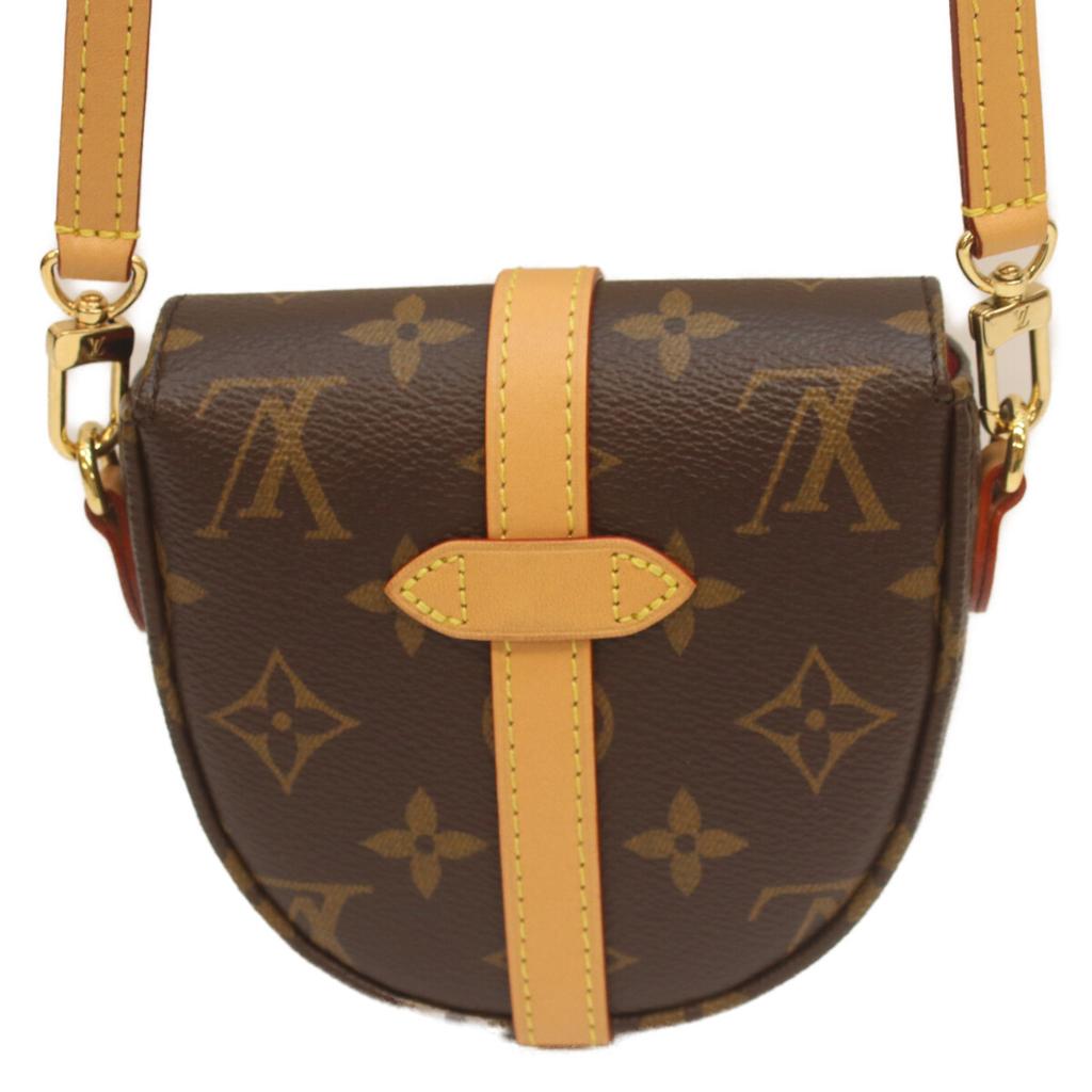 LOUIS VUITTON M46643 Monogram Micro Chantilly Shoulder bag BrownUsed