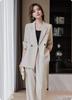 Suit Jacket Stylish Suit Formal Jacket Suit Office Casual Plus Size Office Spring Ceremony Plus Size [KOSIKINI] Women's Set, Women's Suit, Women's