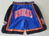 Embroidered Basketball Shorts: Celtics, Raptors, 76ers, North Carolina, Knicks, Michigan