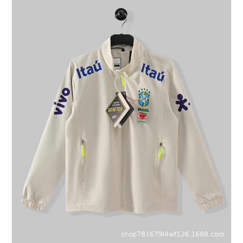 New Real Madrid Arsenal Jacket Men's and Women's Hooded Casual Jacket