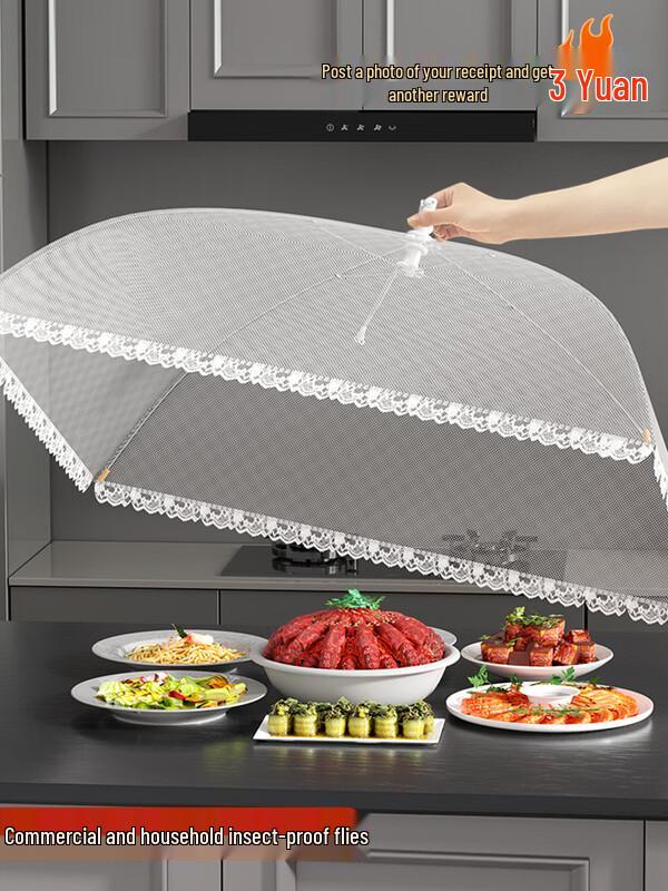 Large Foldable Mesh Food Cover