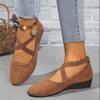 Mocassini Sneakers da Donna Taglie Forti con Punta Acuta e Tacco a Zeppa - Primavera 2024