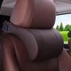 1Pcs PU Leather Headrest Cushion Memory Foam Seat Headrest Pad Car Neck Pillow  for Auto Interior