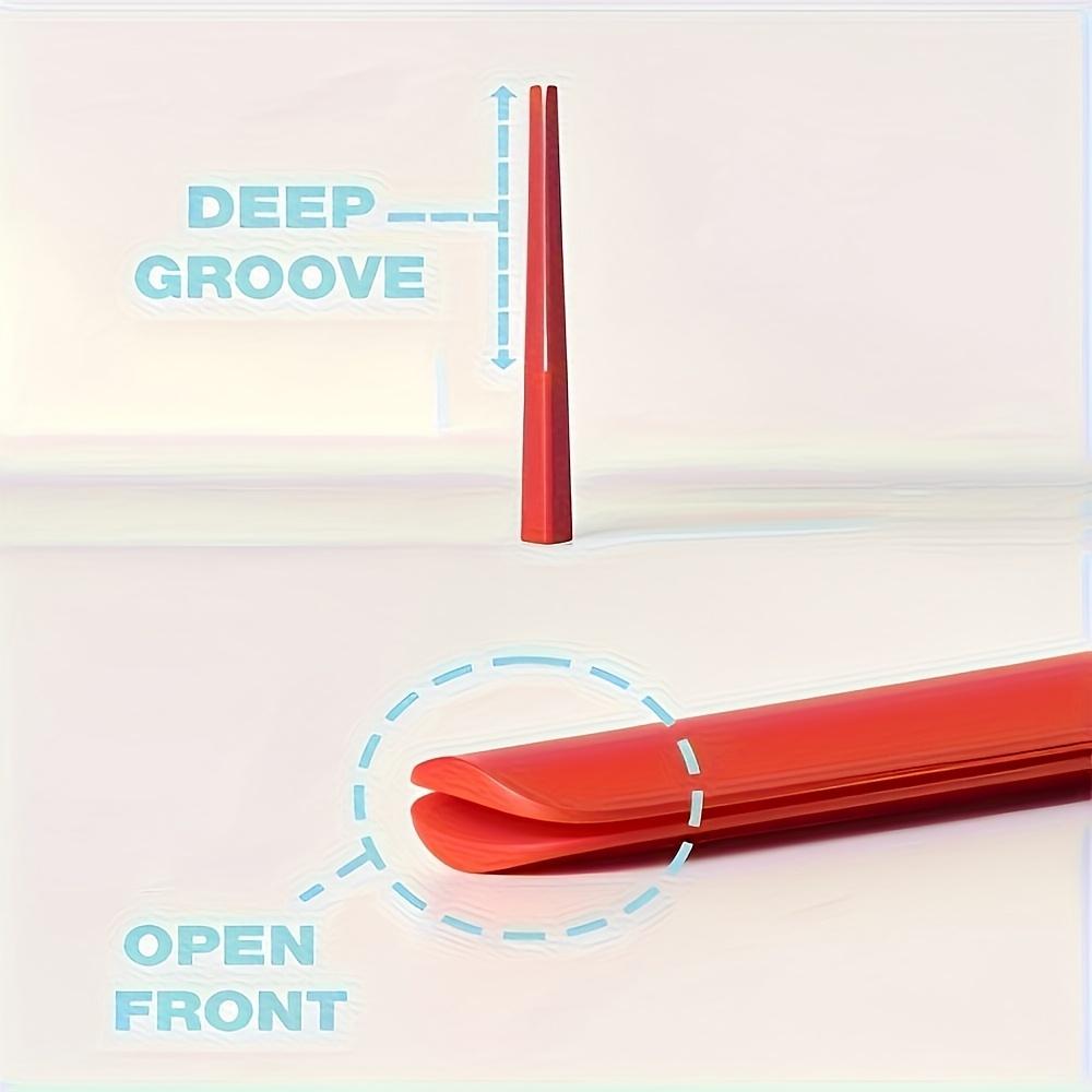 Tragbarer Soßenbeutel-Ausdrücker Waschbares Küchengerät für mühelose Soßenextraktion, Langlebiges Kunststoffdesign, Roter Griff für einfachen Halt, Reduziert Lebensmittelverschwendung