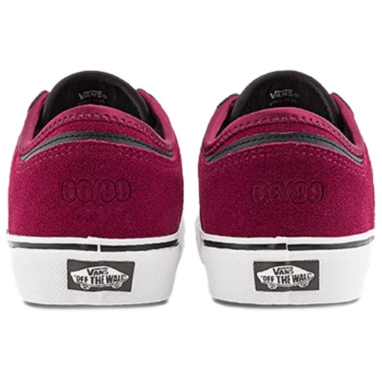 Vans Ua Rowley Classic Comfortable Versatile Low-Top Skate Shoes Unisex Sneakers Purple Red VN0A4BTT4QU1