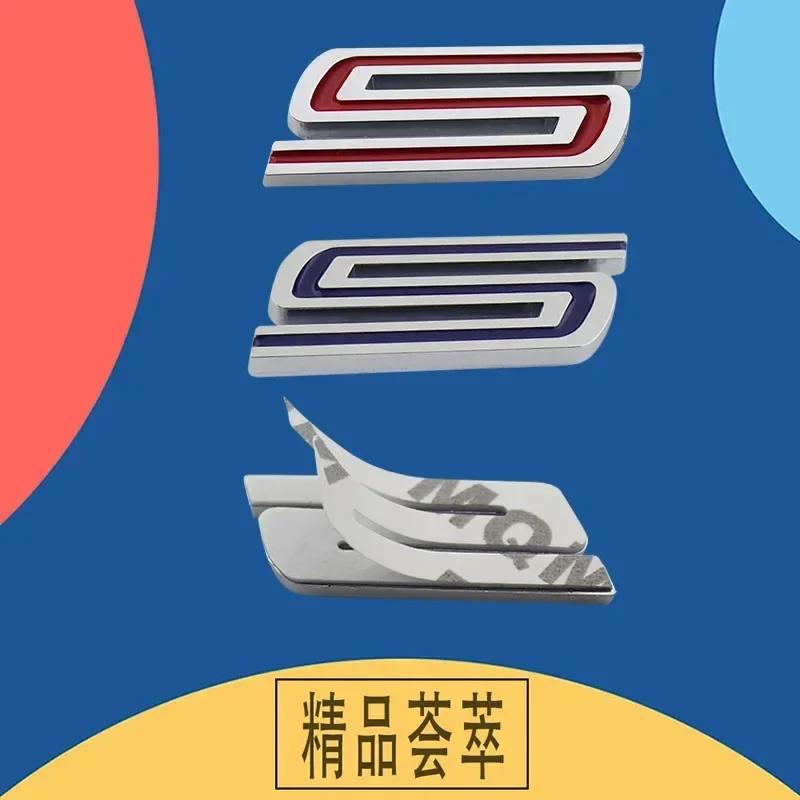 3D Premium S-Klasse Kotflügel Kofferraum Heck IKHJA5 Aufkleber Emblem Abzeichen Sticker Für Sport Edition