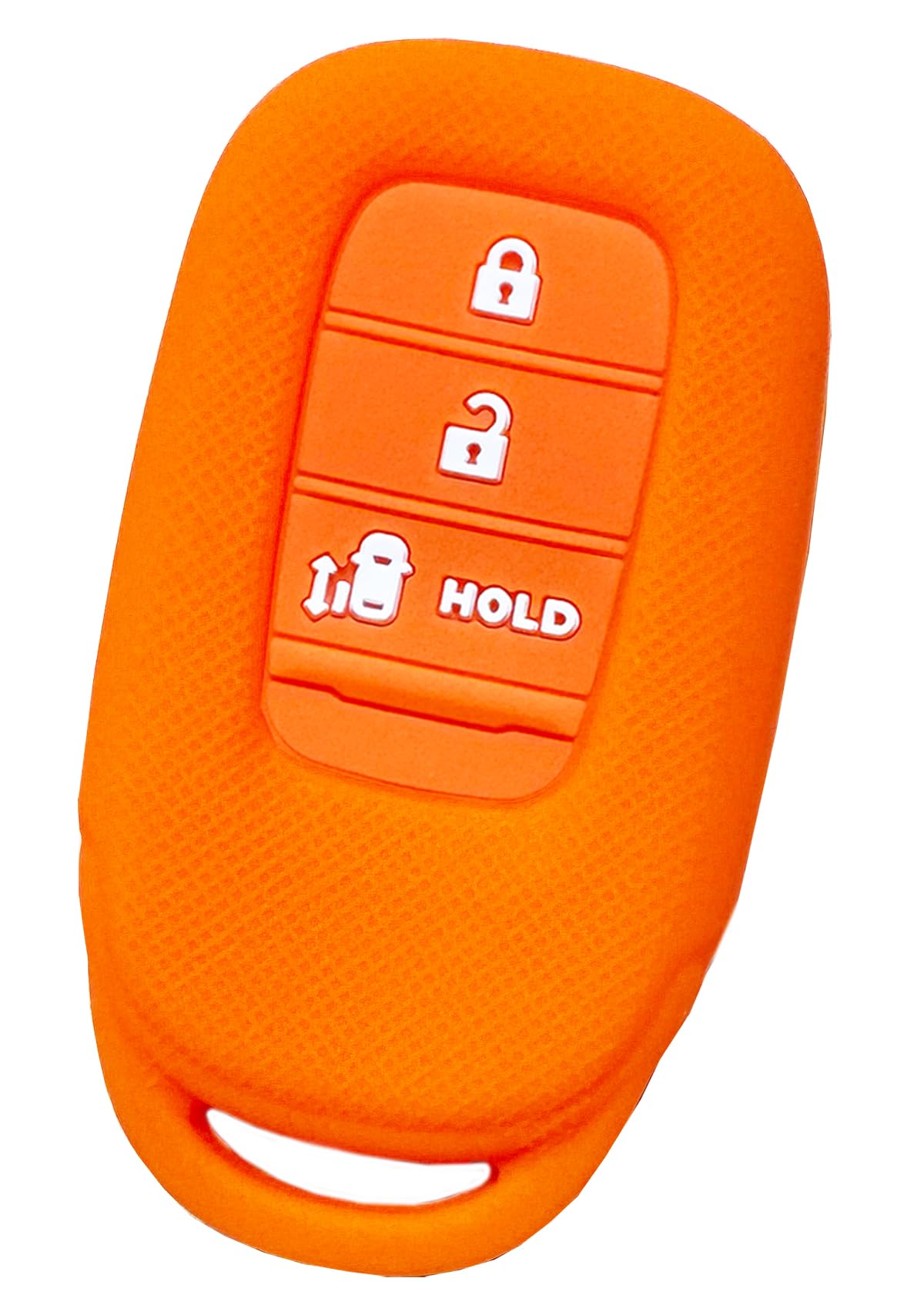 [IKT] Silicone cover for smart key for Honda cars, 3 оранжевый