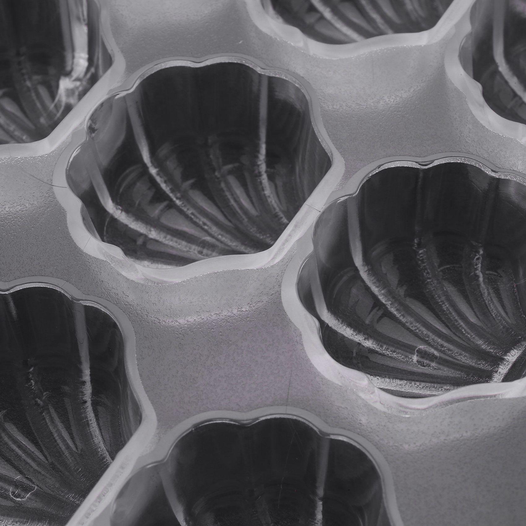 Shell Shape Hard Chocolate Mold 3D Sea Shell Polycarbonate Clear Ice Jelly Candy Mould прозрачный