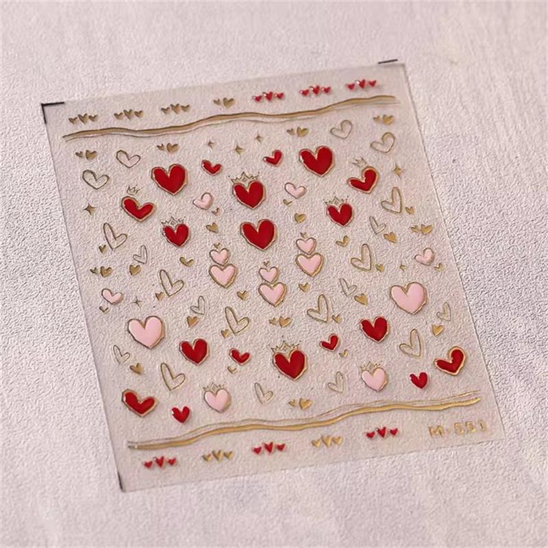 1PCS French Jelly Nail Stickers Dreamy Bubble Meteor Butterfly Star Moon Self Adhesive Stickers For Nail DIY Nail Art Decoration