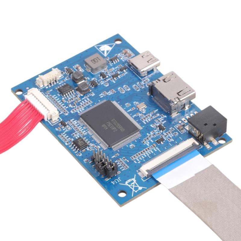 40pin EDP LCD Display Driver Board HDTV-compatible And Type C Auditory Output 3Wx2 Support Remote Control