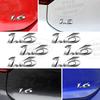 3D Auto Styling ABS Kunststoff 1.6 Emblem Universelles Auto Motorhaube Kotflügel MNKY5 Kofferraum Heck Hintere Motorhaube Namensschild Aufkleber Für Hyundai