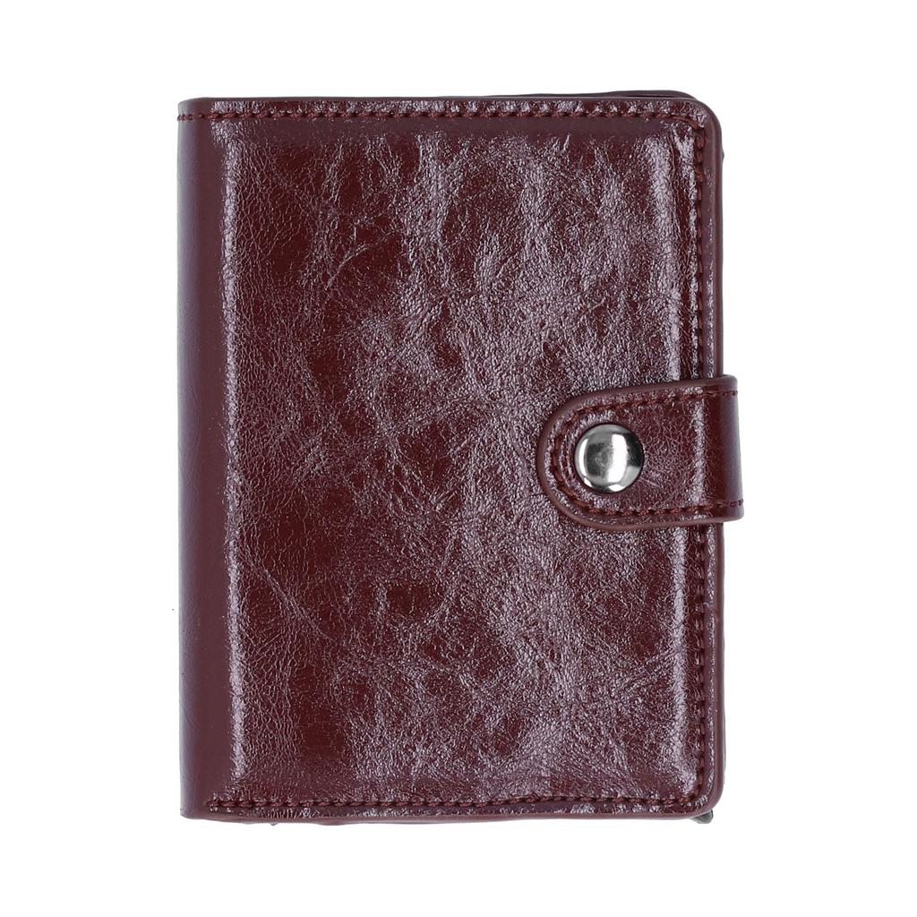 Credit Card Holder Wallet Portable Business Card Case Anti Theft Men Purse for RFID