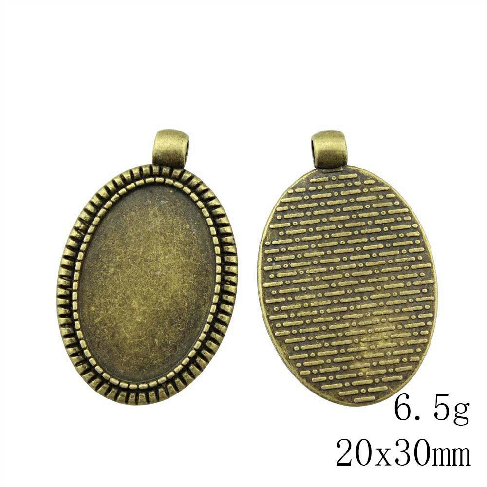 Christmas Decorations Accessories For Making Jewelry Oval Glass Cabochon Base Setting Tray Accessories Parts Ornaments For Home Accessory Parts