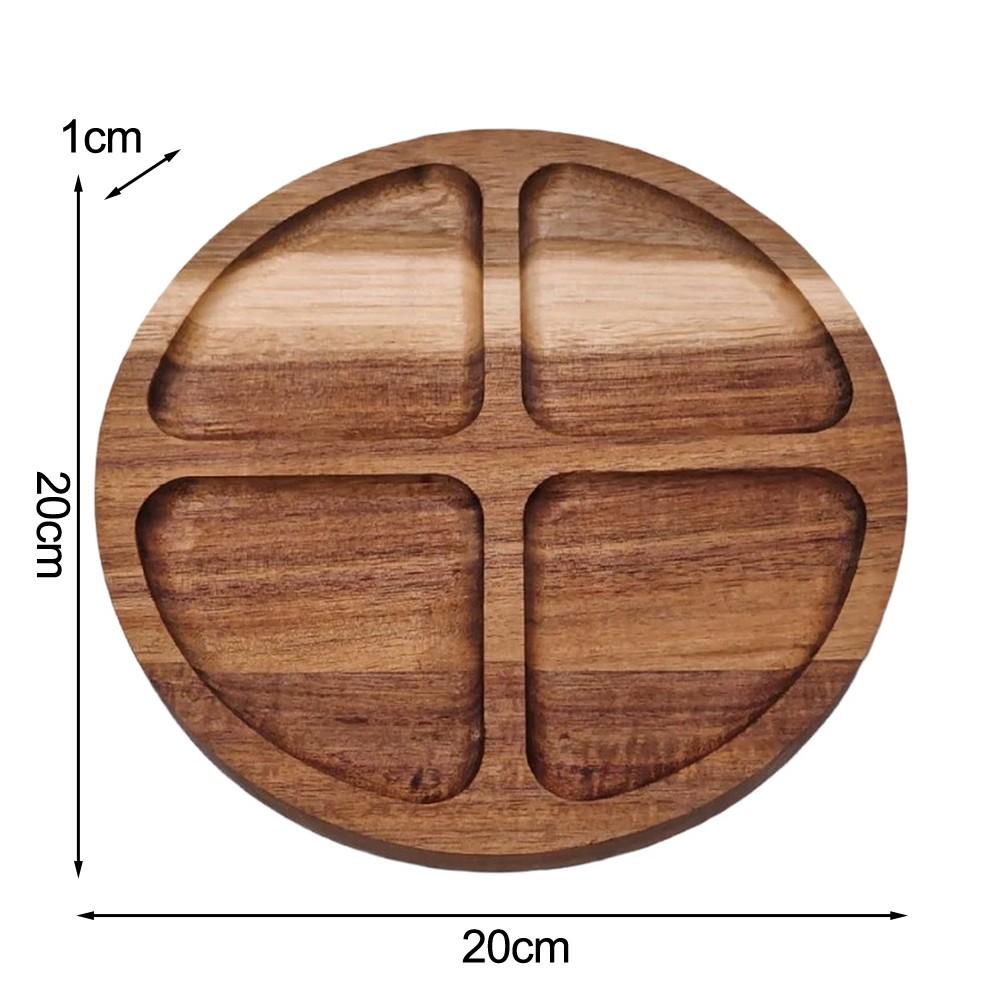 Weihnachts-Serviertablett Lustiges Puzzle-Tablett Holz-Serviertablett Dekoratives Party-Tablett