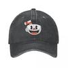 Retro Cupshot Cuphead Baseballkappe Herren Damen Used Denim Snapback Hut Outdoor Sommer Geschenk Kappen