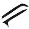2pcs Rear Back Window Side Spoiler Glossy Black Maintenance Replacement for A4 B8 Allroad Avant 2009 2016