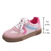 Women's Flat Bottom Sports Shoes  Mixed Colors Spring Autumn New Style Sneakers Casual Leisure Student Flats Rubber Sole