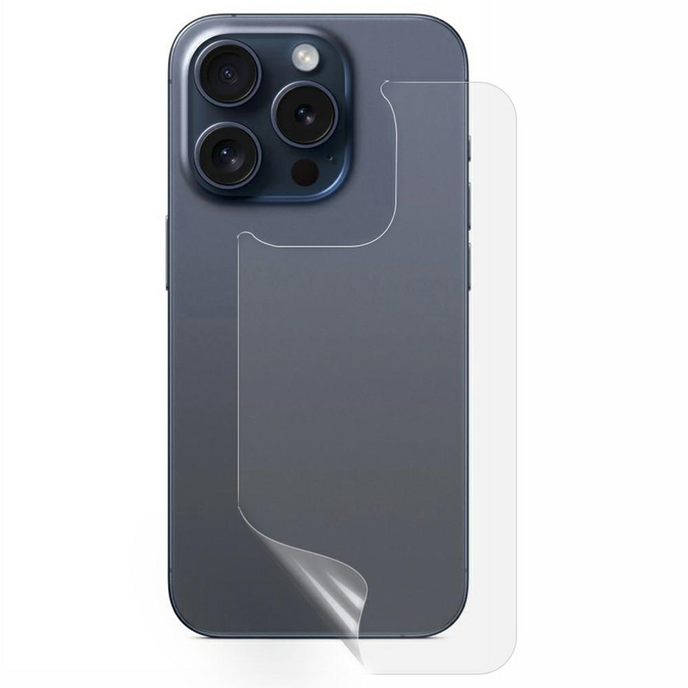 

For iPhone 16 Pro Phone Back Protector Hydrogel HD Clear TPU + PET Back Cover Film A