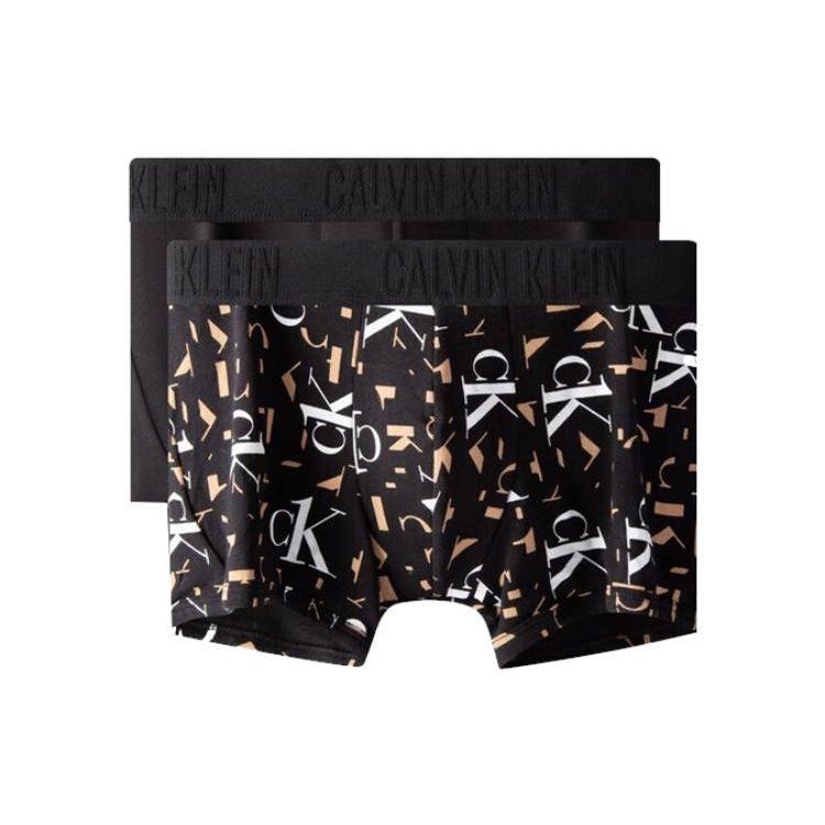 

Calvin Klein Printed Lace Underwear 2-Pack Men underwear Black NP2049O-7V7 S