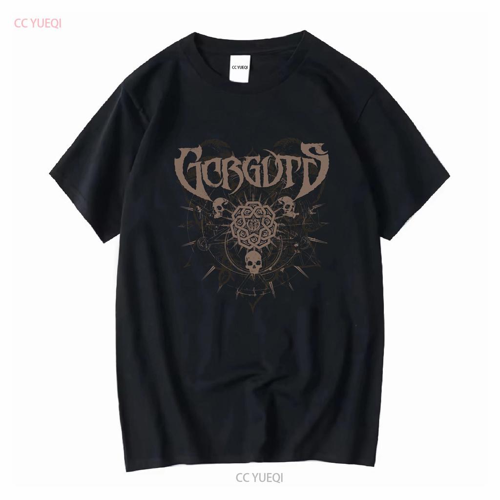 Rare Gorguts Band Basic For Fan Black All Size Men T Shirt S5574 vintage Washed fashion streetwear designer clothes graphic