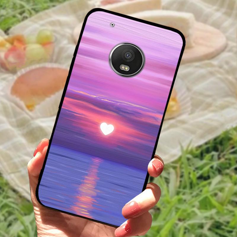 Case For Motorola Moto G5 Plus Cover XT1684 XT1685 XT1687 XT1686 Funda Marble Phone Case For Moto G5 Plus G5Plus Soft Coque Capa