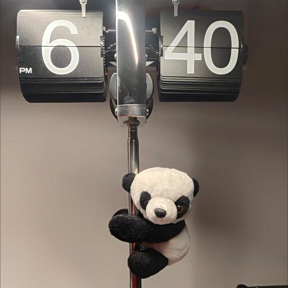 Ornament Home Decoration Curtain Clamp Stuffed Doll Plush Animal Toys Mini Hugging Panda Clip